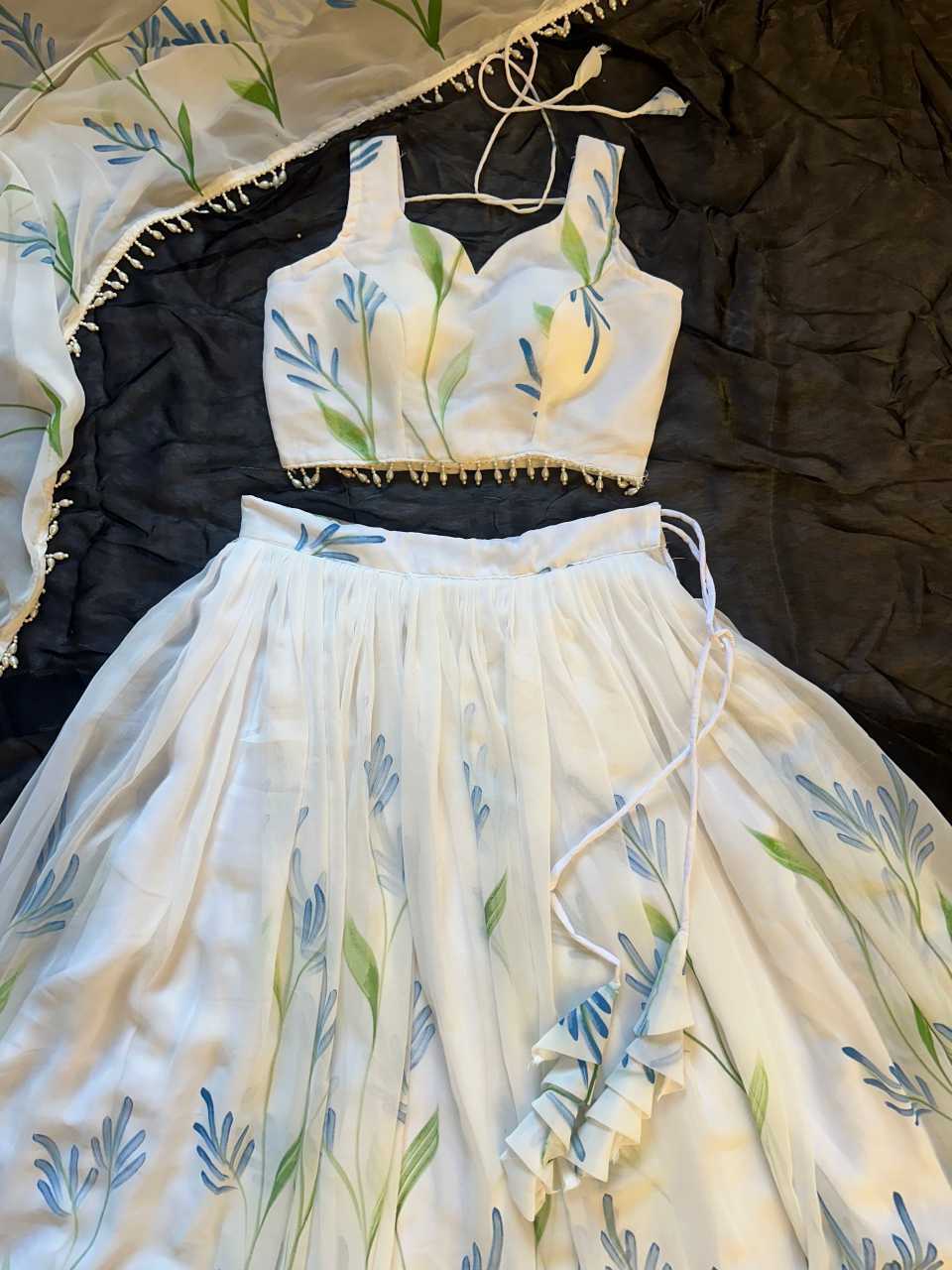 Georgette Printed Lehenga