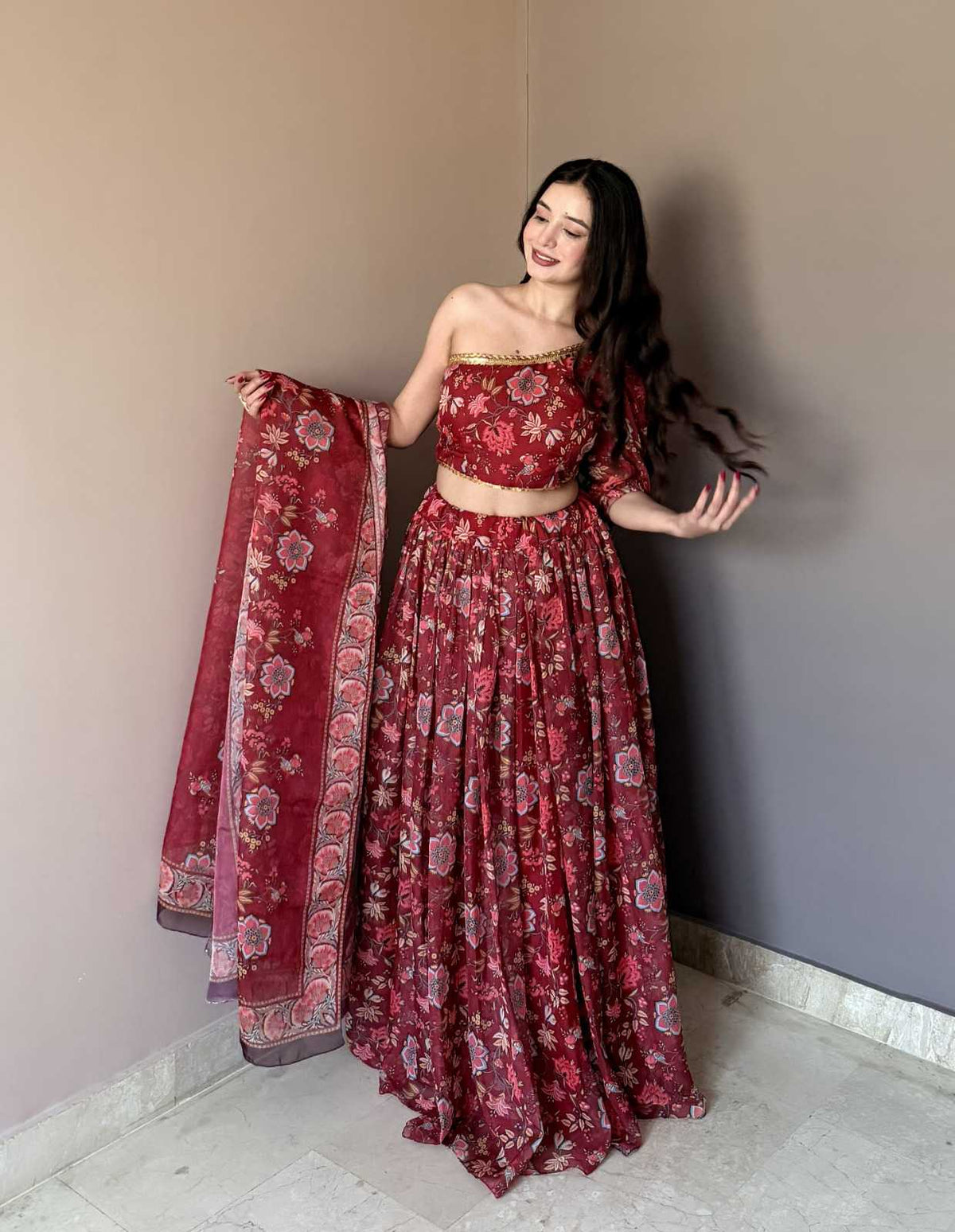 Cotton Designer Lehenga 113