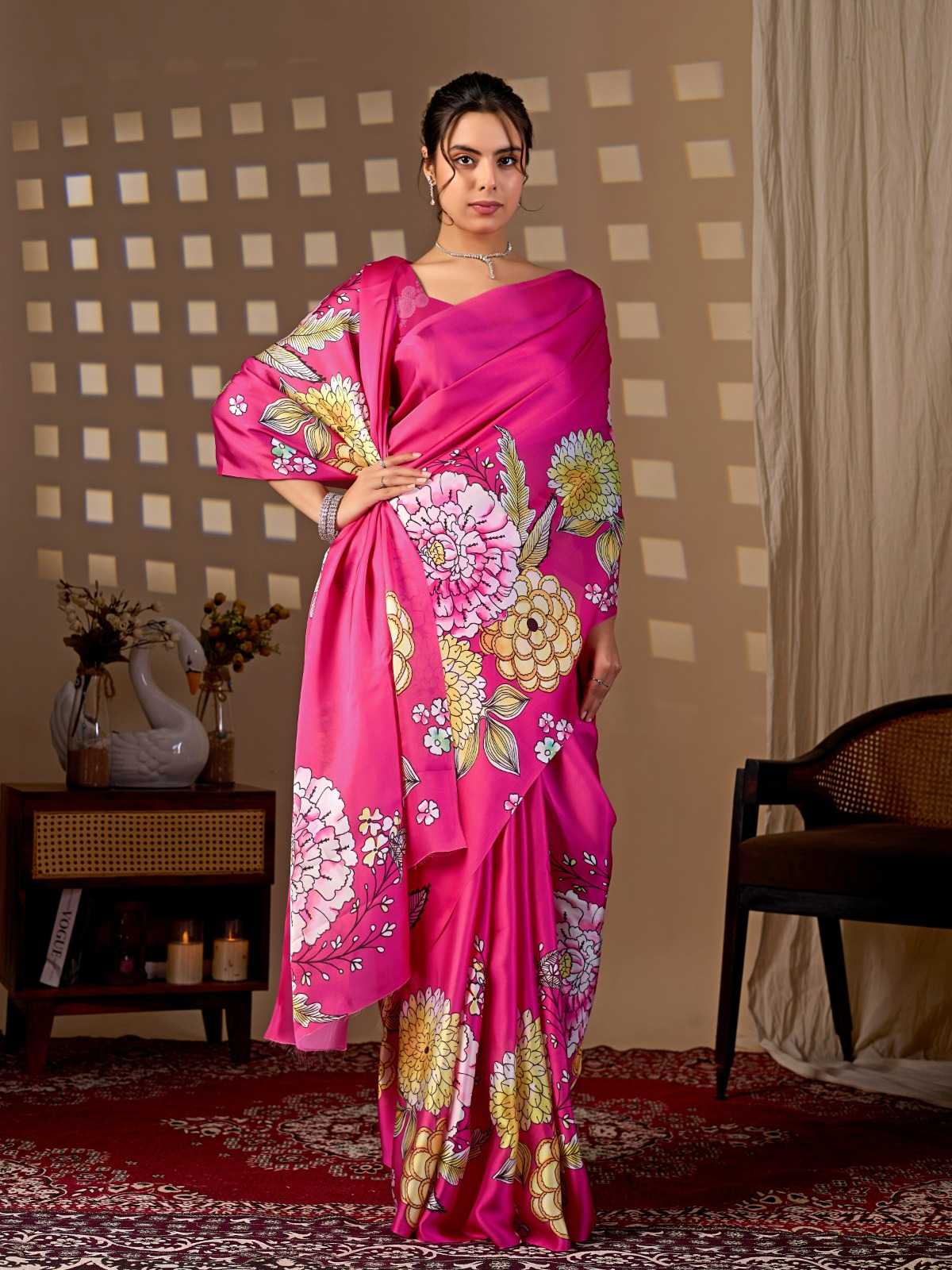 Georgette Printed Saree 2006