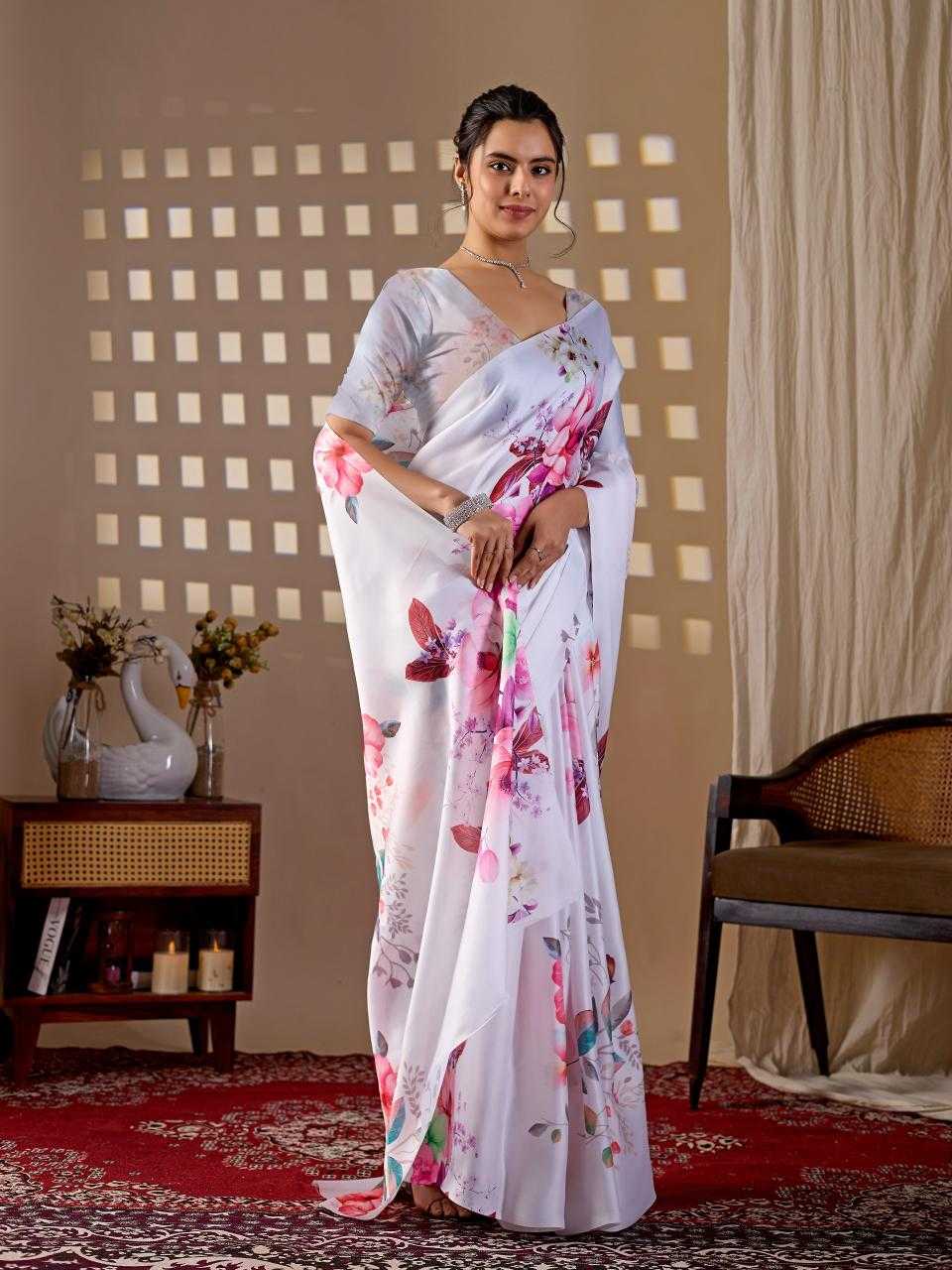 Georgette Designer Saree 2022