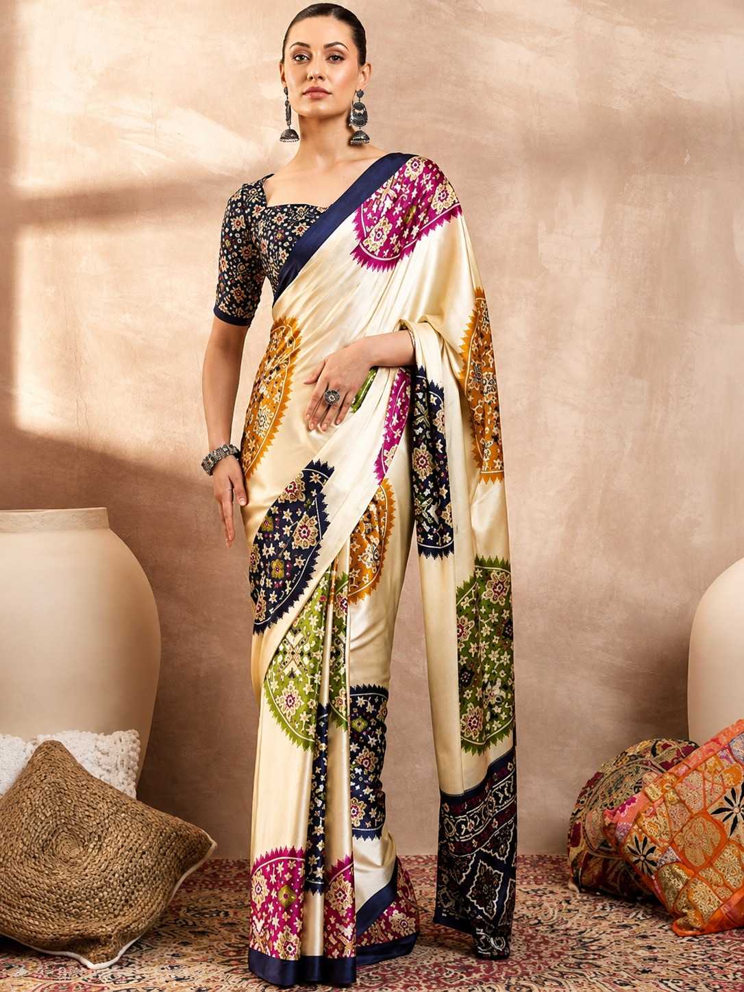 Satin Silk Soft Saree JT-151148