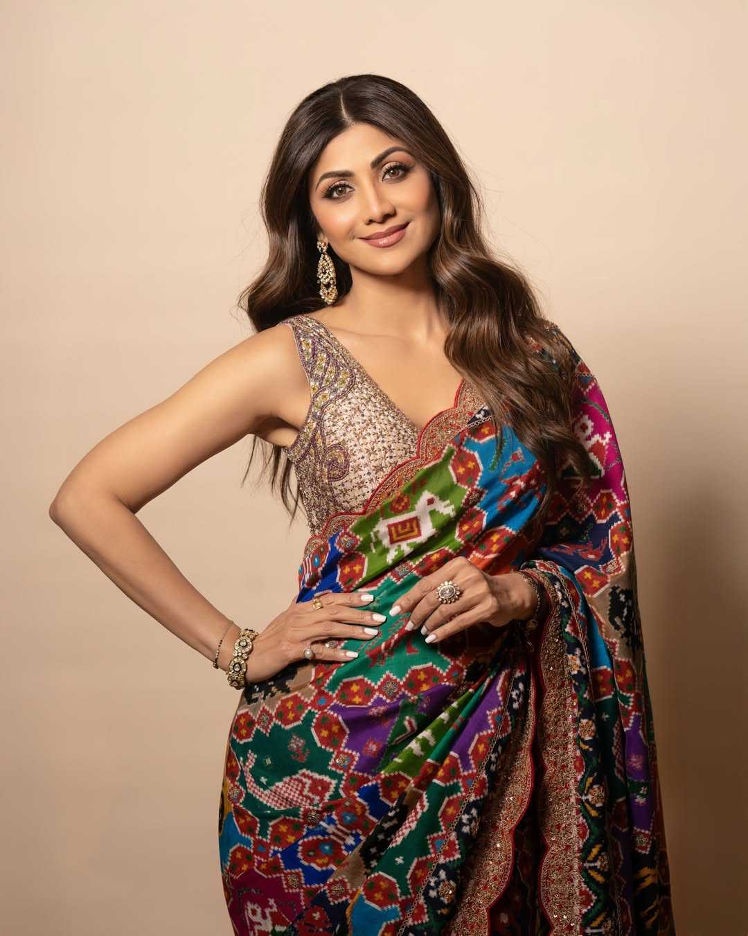 Georgette Printed Saree 3480