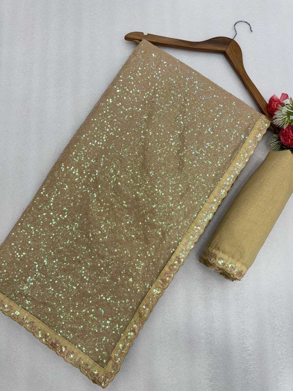 Faux Georgette Designer Saree