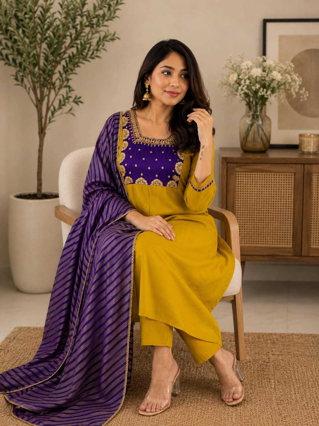 Lavya Pure Viscos Festive Kurti