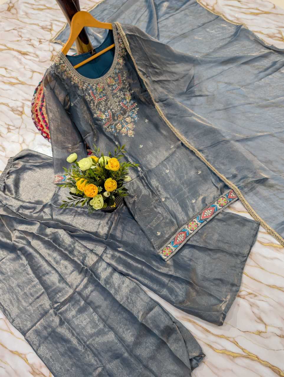 Panache Fendy Embroidery Suit
