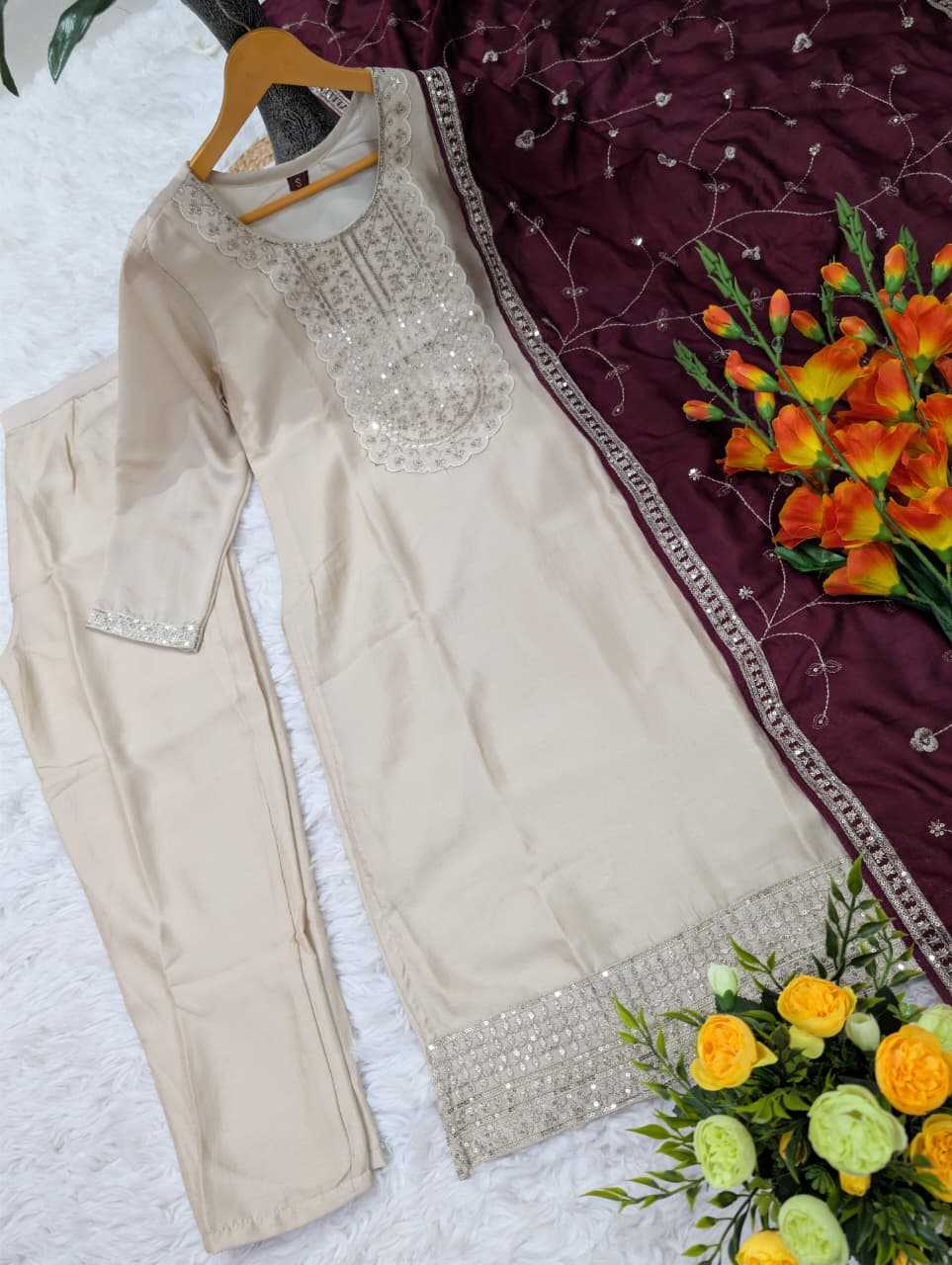 Panache Vichitra Silk Party Wear Kurti