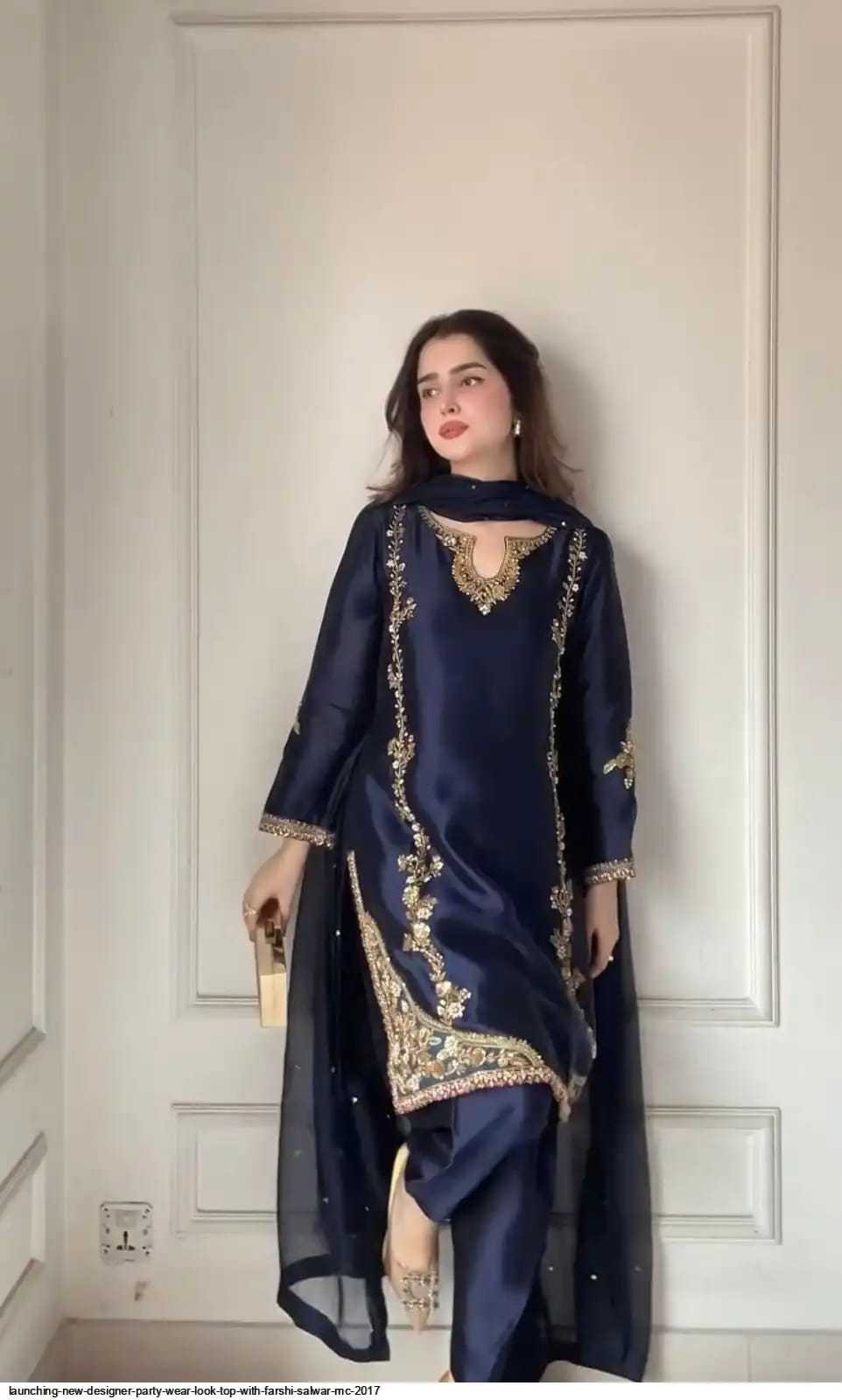 Prachi Crepe Party Wear Kurti