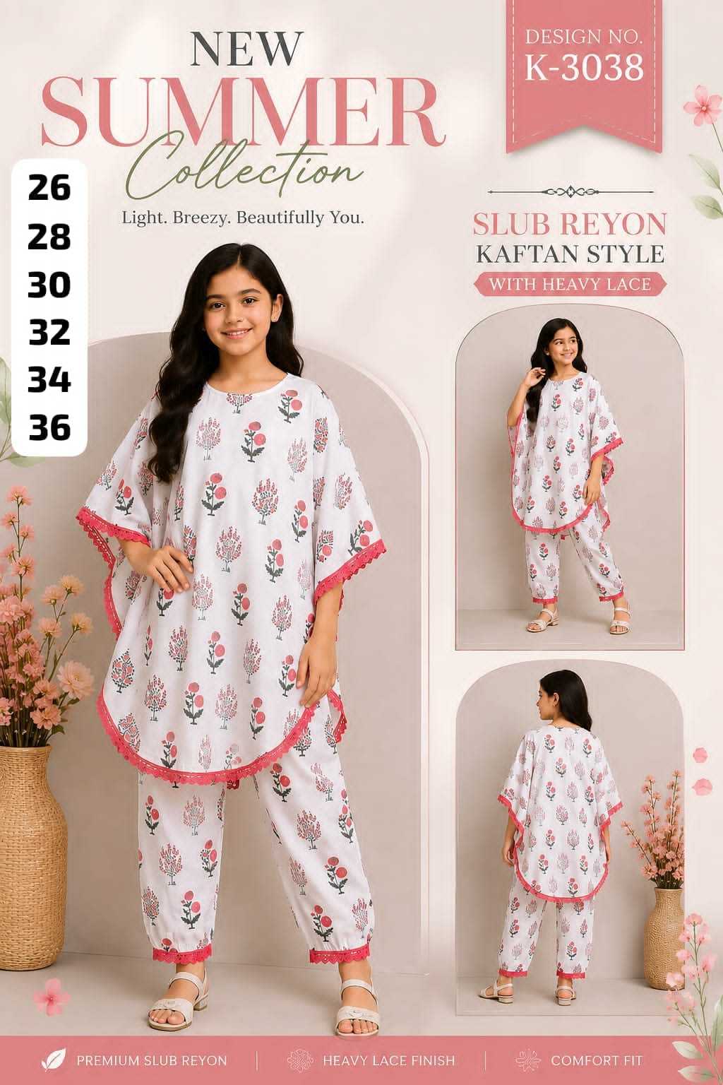 Slub Reyon Casual Dress