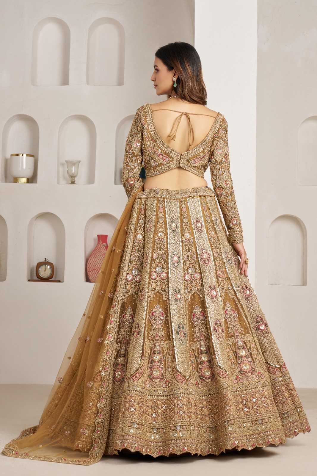 Net Bridal Lehenga