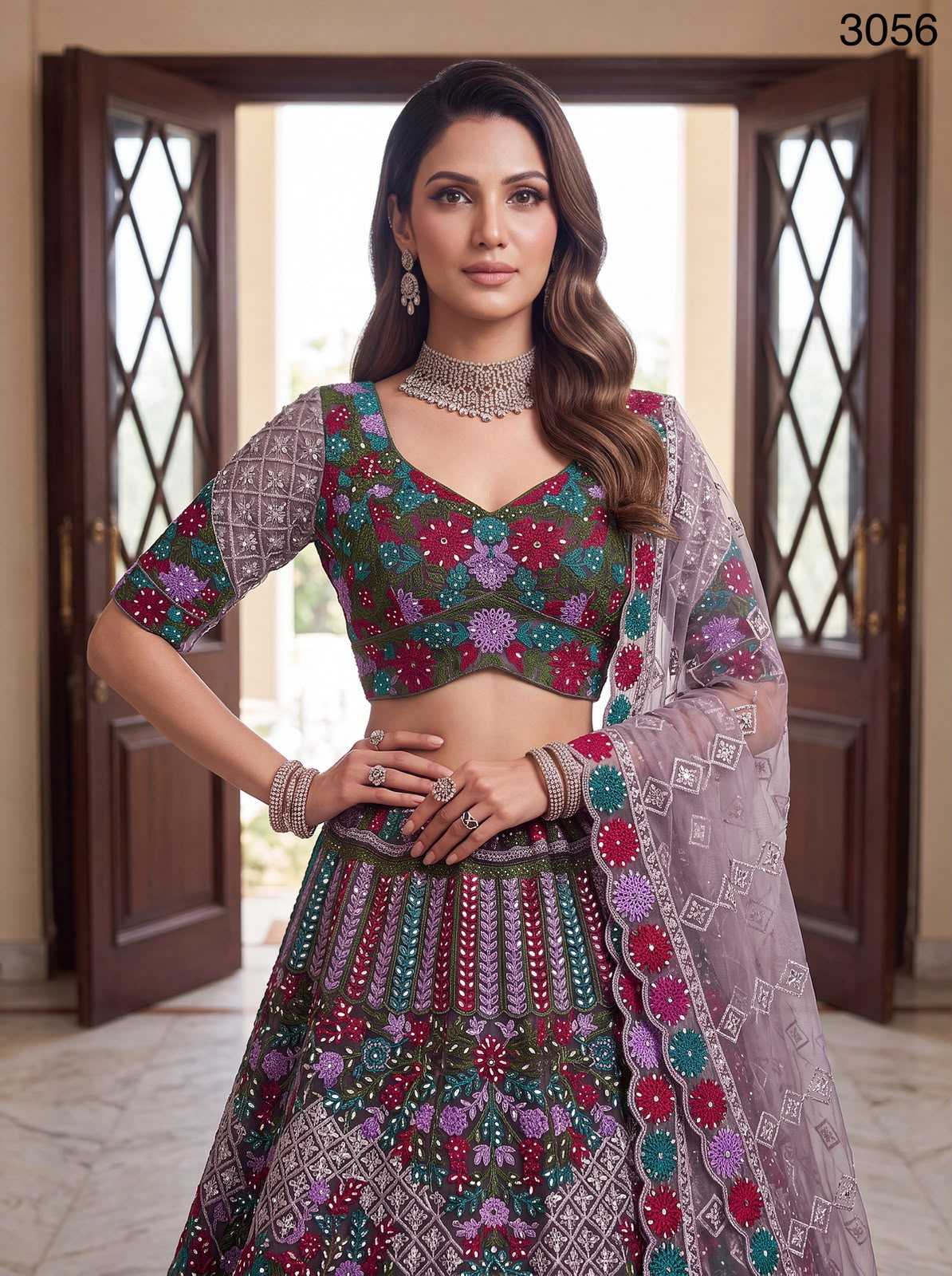 Net Fancy Lehenga