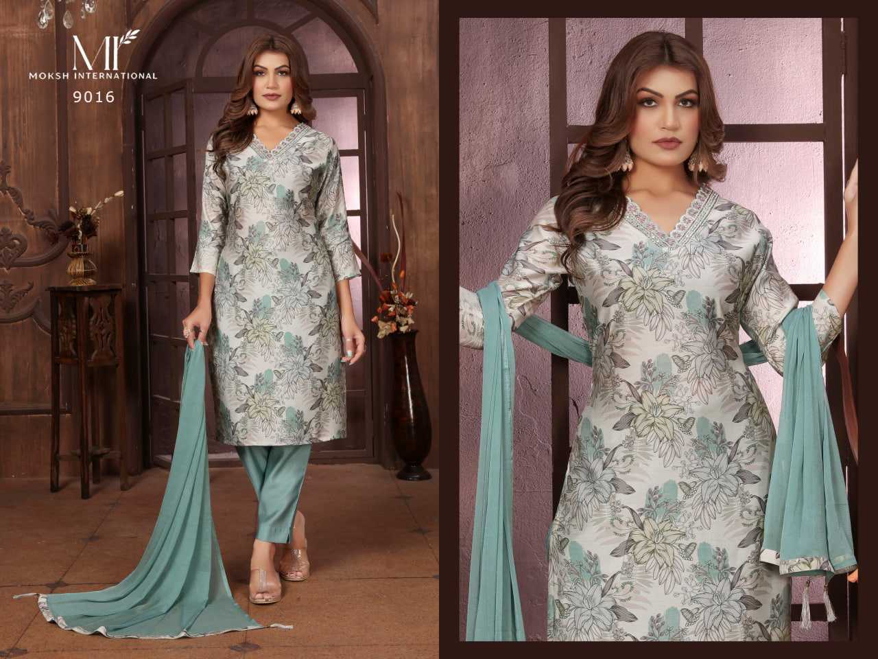 Chanderi Soft Ladies Salwar Suit