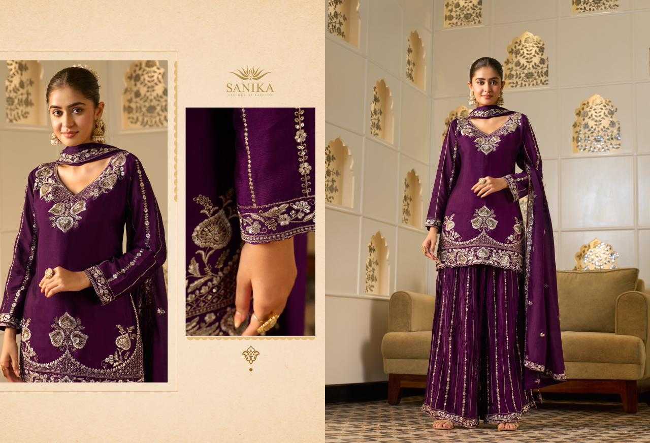 Georgette Ladies Silk Suit