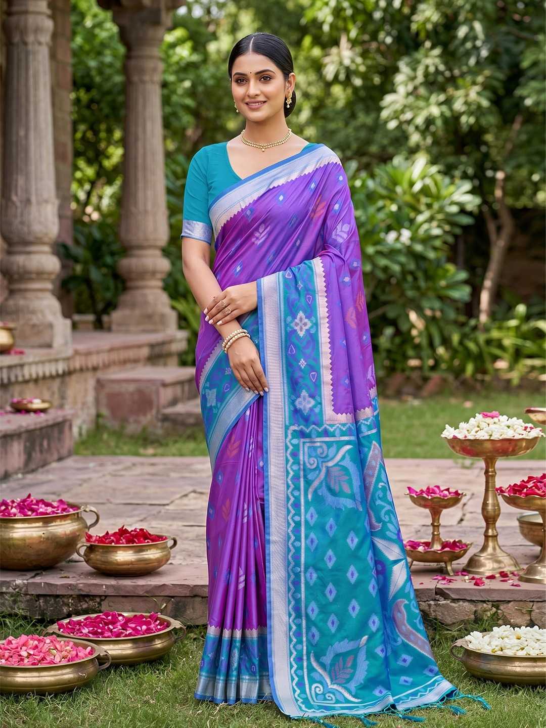 Soft Silk Printed Saree