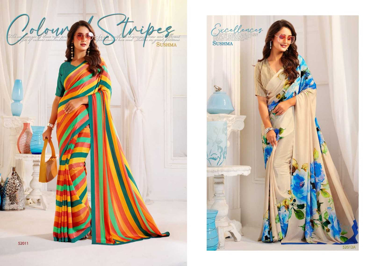 Fancy Printed Saree