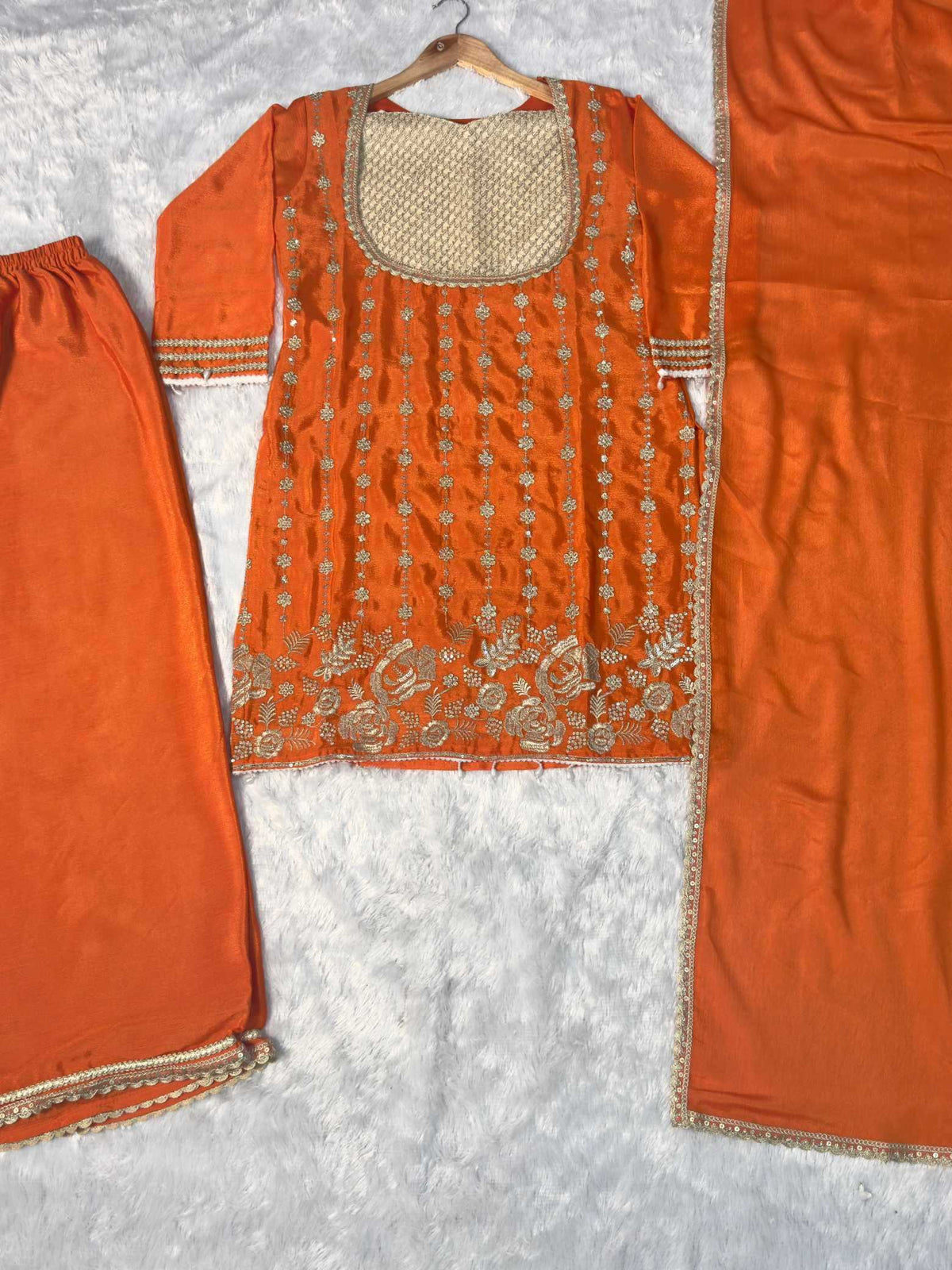 Chinon Embroidery Suit