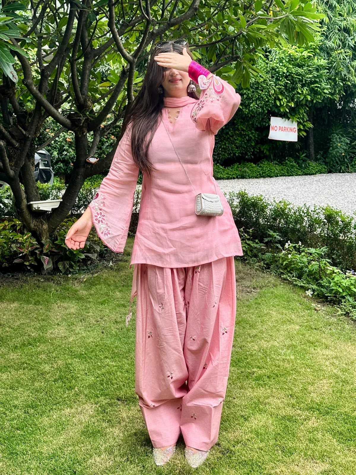 Chanderi Soft Ladies Suit 1103