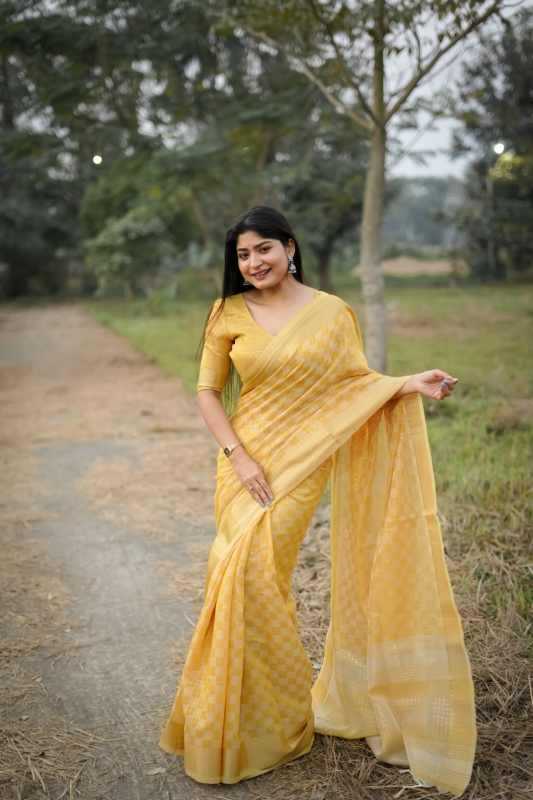 CKS Soft Silk Designer Saree