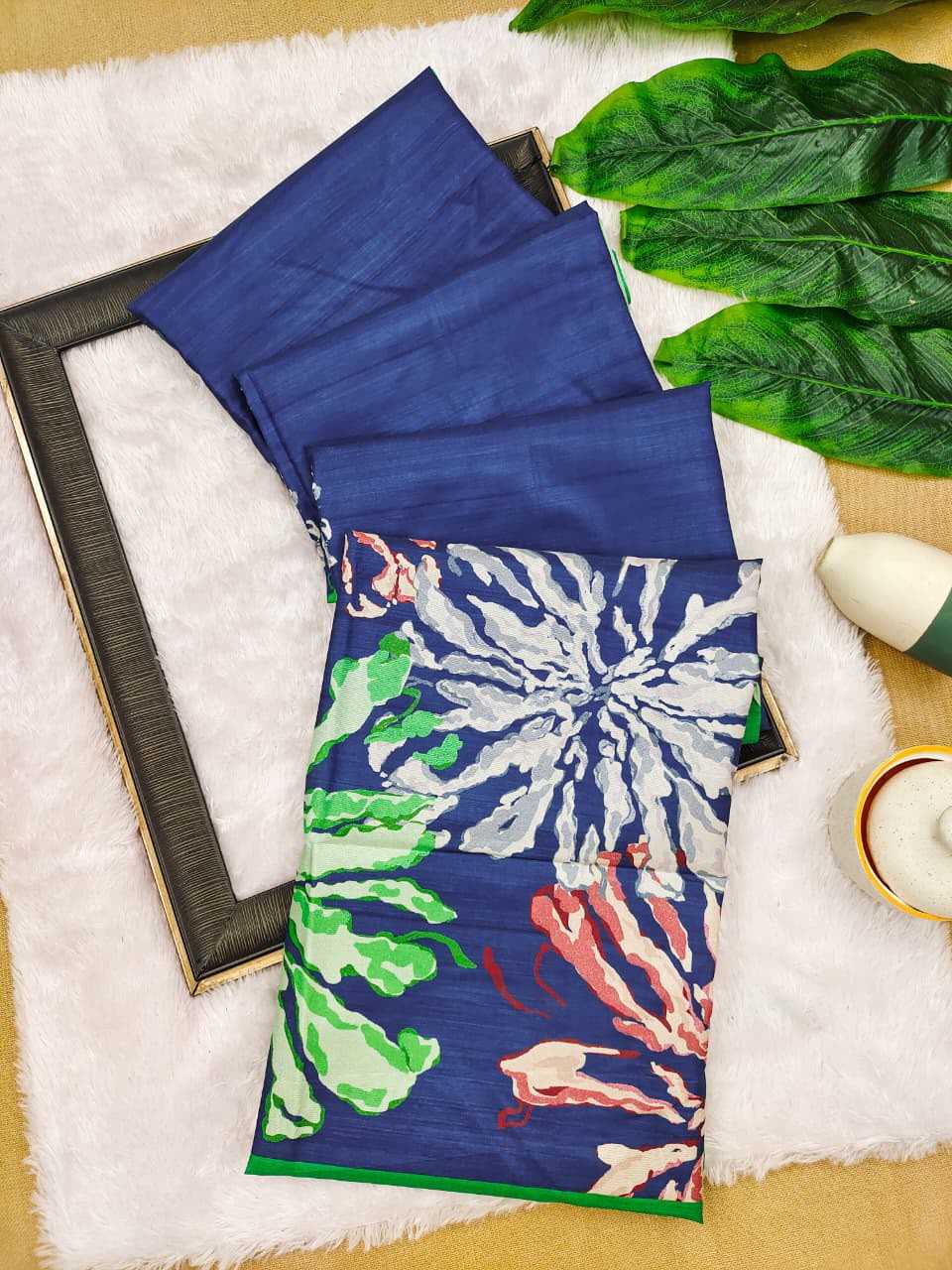 Cosmos Soft Silk Designer Saree