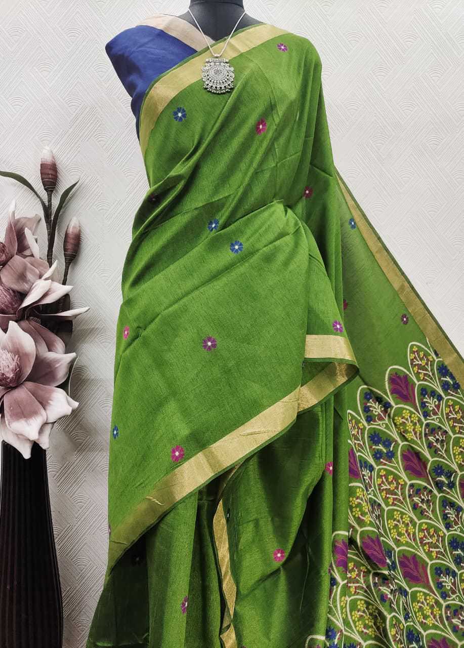 RAW Silk Butta Saree