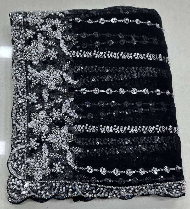 Net Sequence Saree