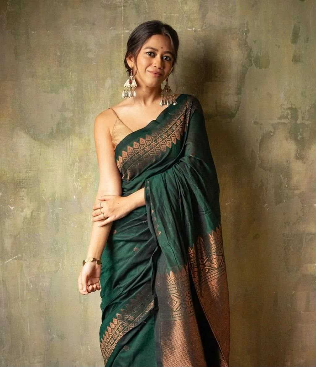 Lichi Silk Designer Saree