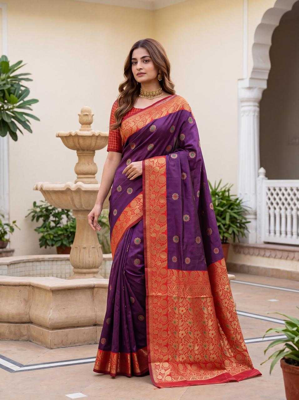Lichi Silk Soft Saree