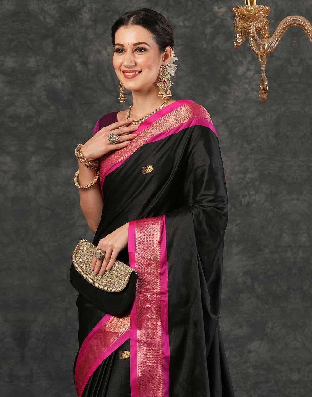 Lichi Silk Designer Saree