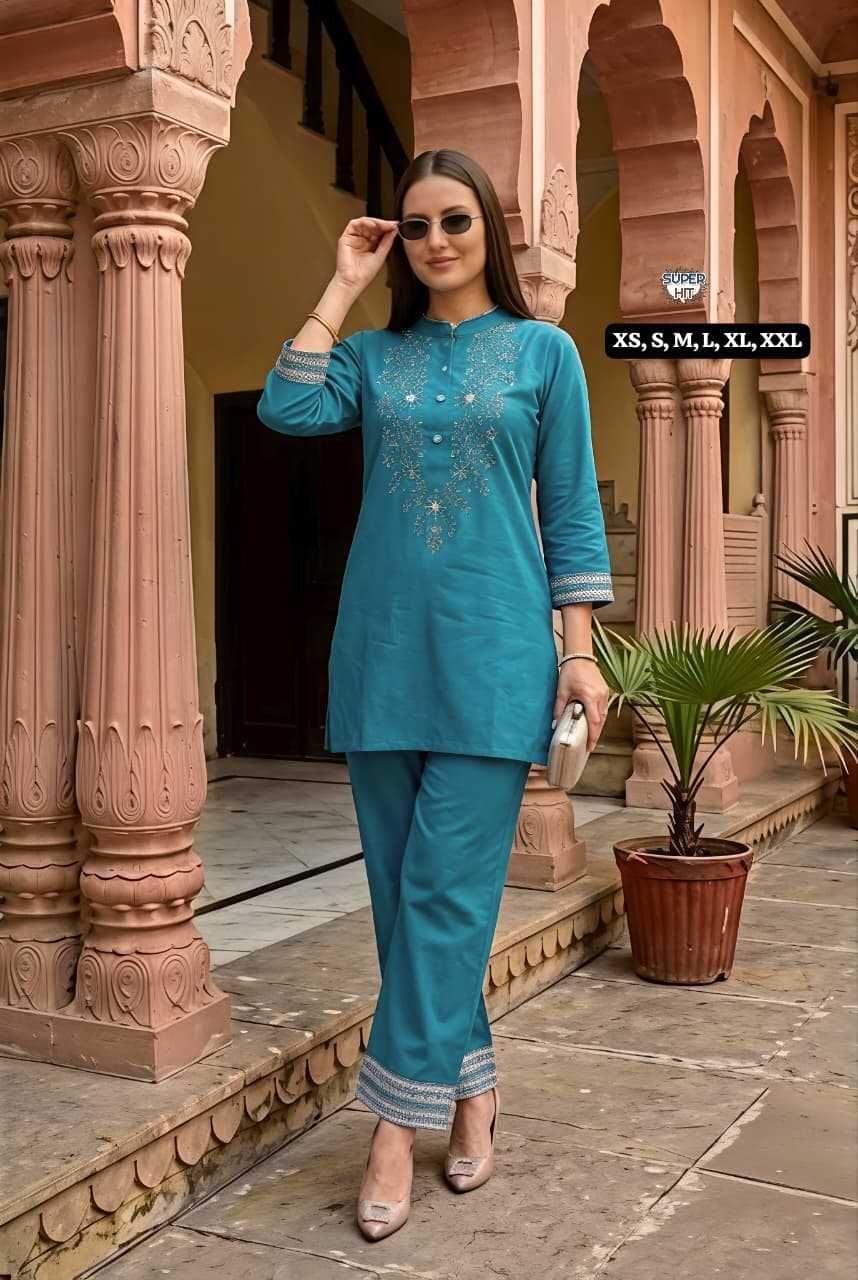 Aanika Heavy Rayon Co-ord Set