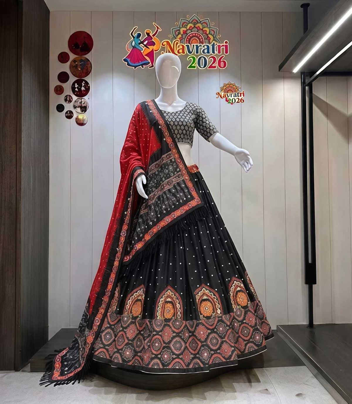 Bhavya Cotton Designer Lehenga