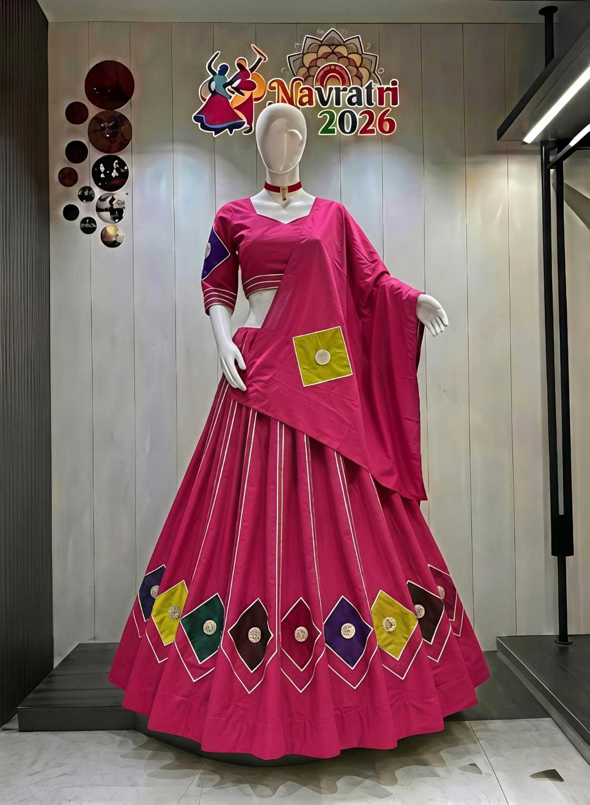 Jiya Heavy Roman Silk Designer Lehenga