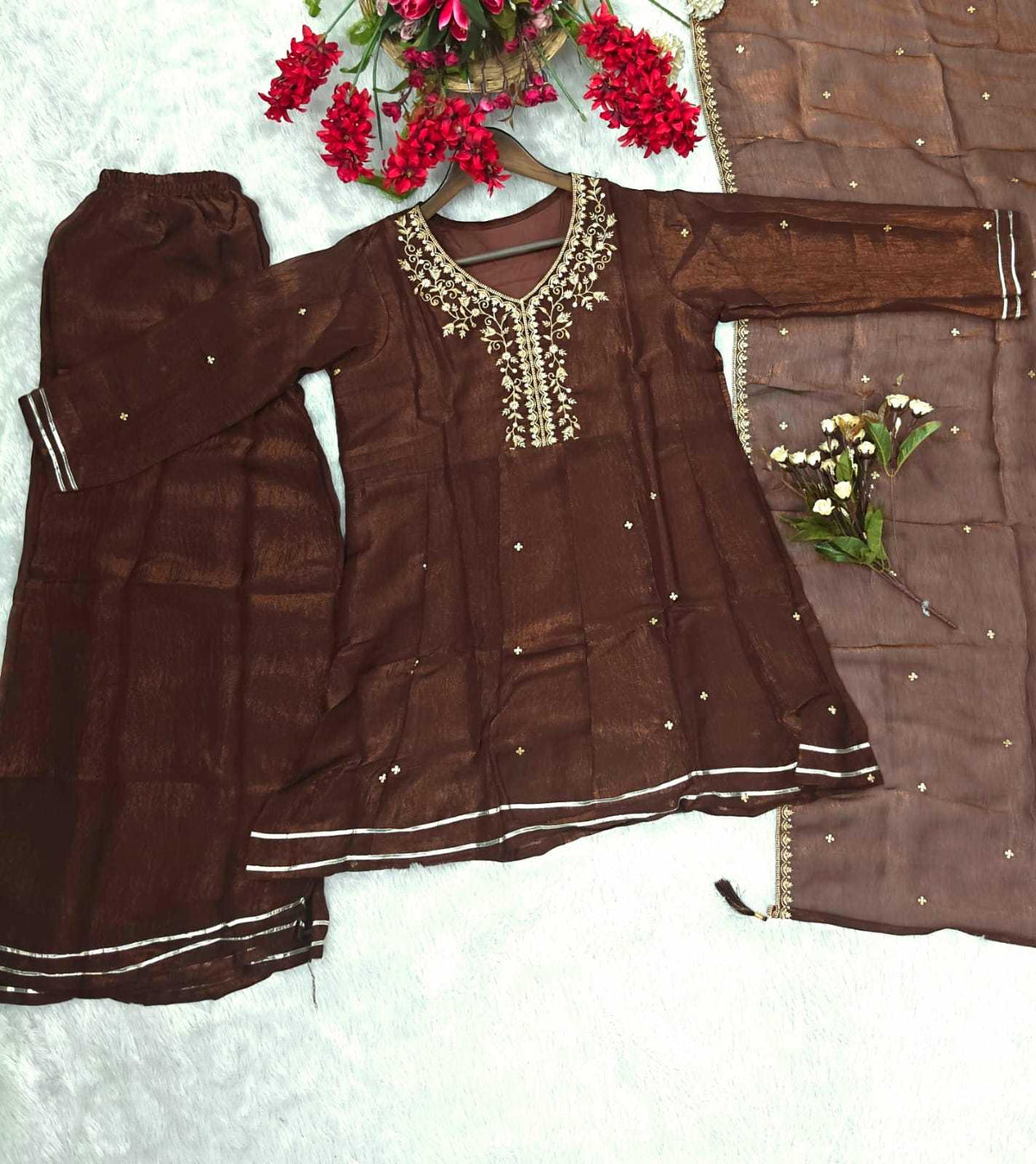 Samiksha Silk Party Wear Kurti