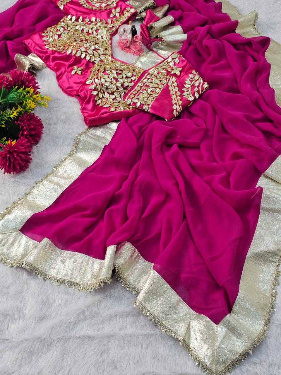 Georgette Saree 1219
