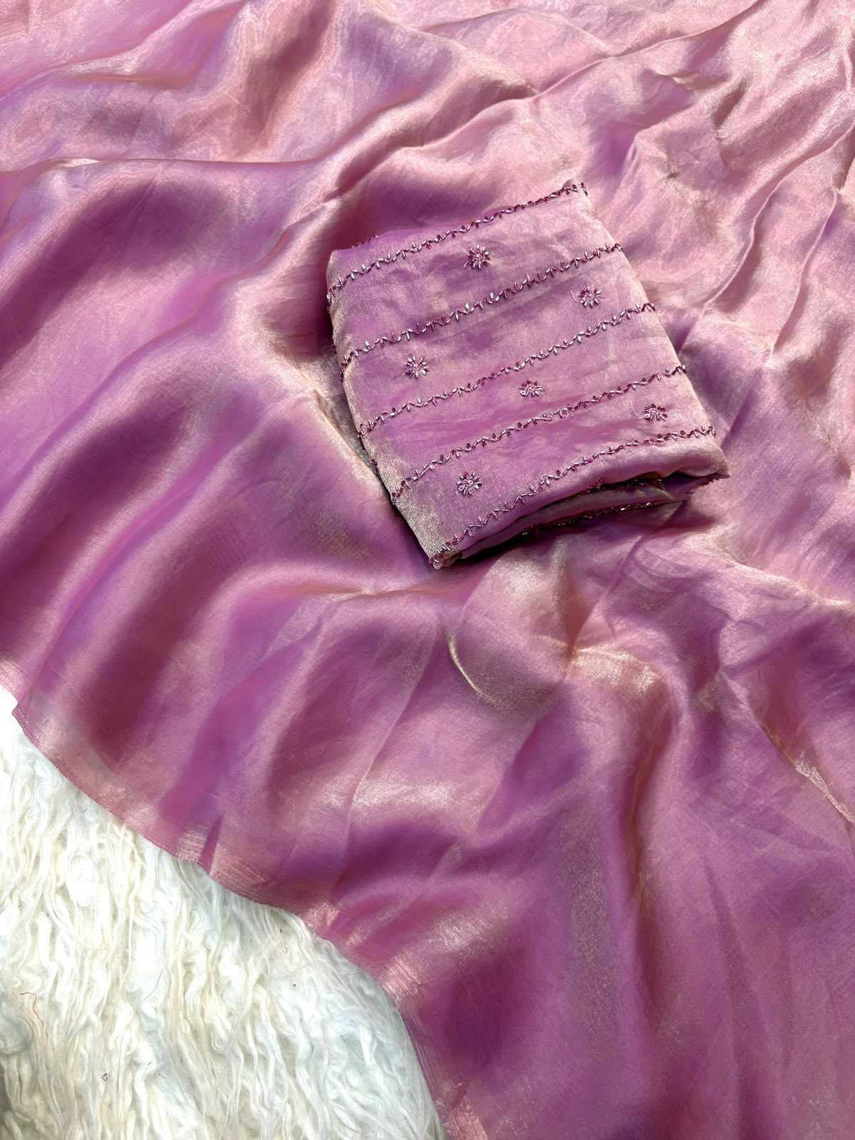 Shree Fendy Satin Designer Saree