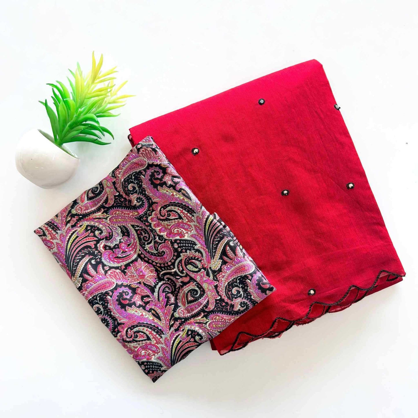 Chanderi Soft Party Wear Silk Saree