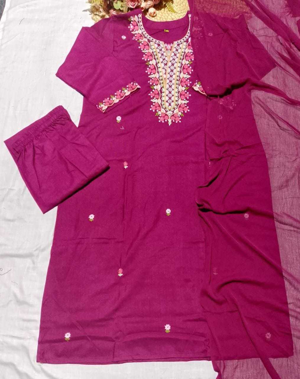 Cotton Designer Kurti in Pink