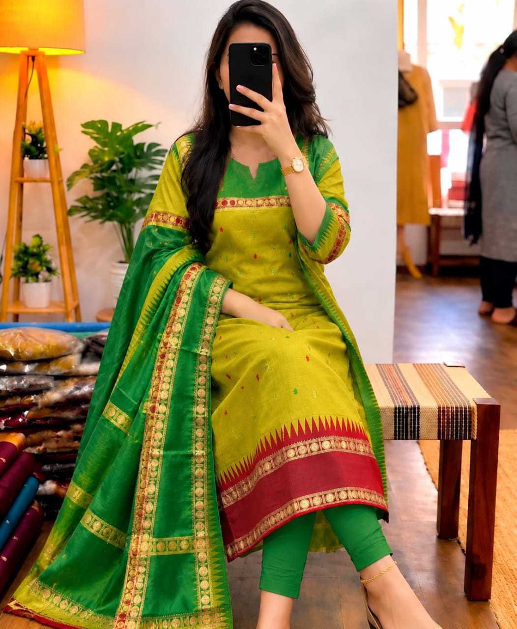 Pure Cotton Festive Kurti