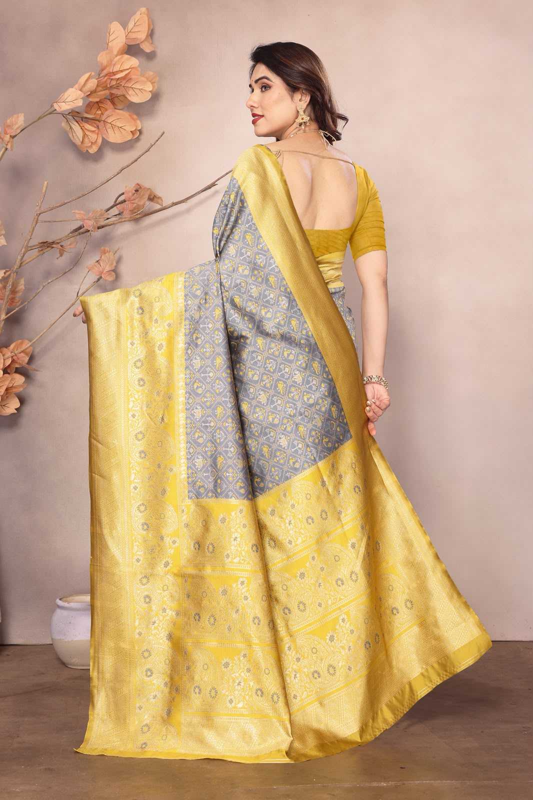Lichi Silk Designer Saree