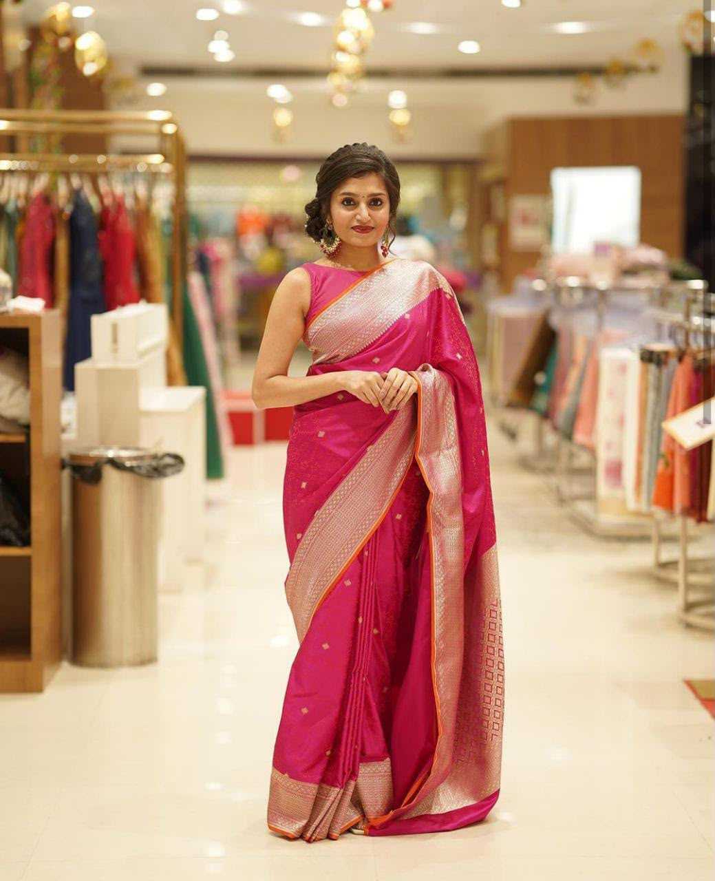Soft Silk Lace Border Saree