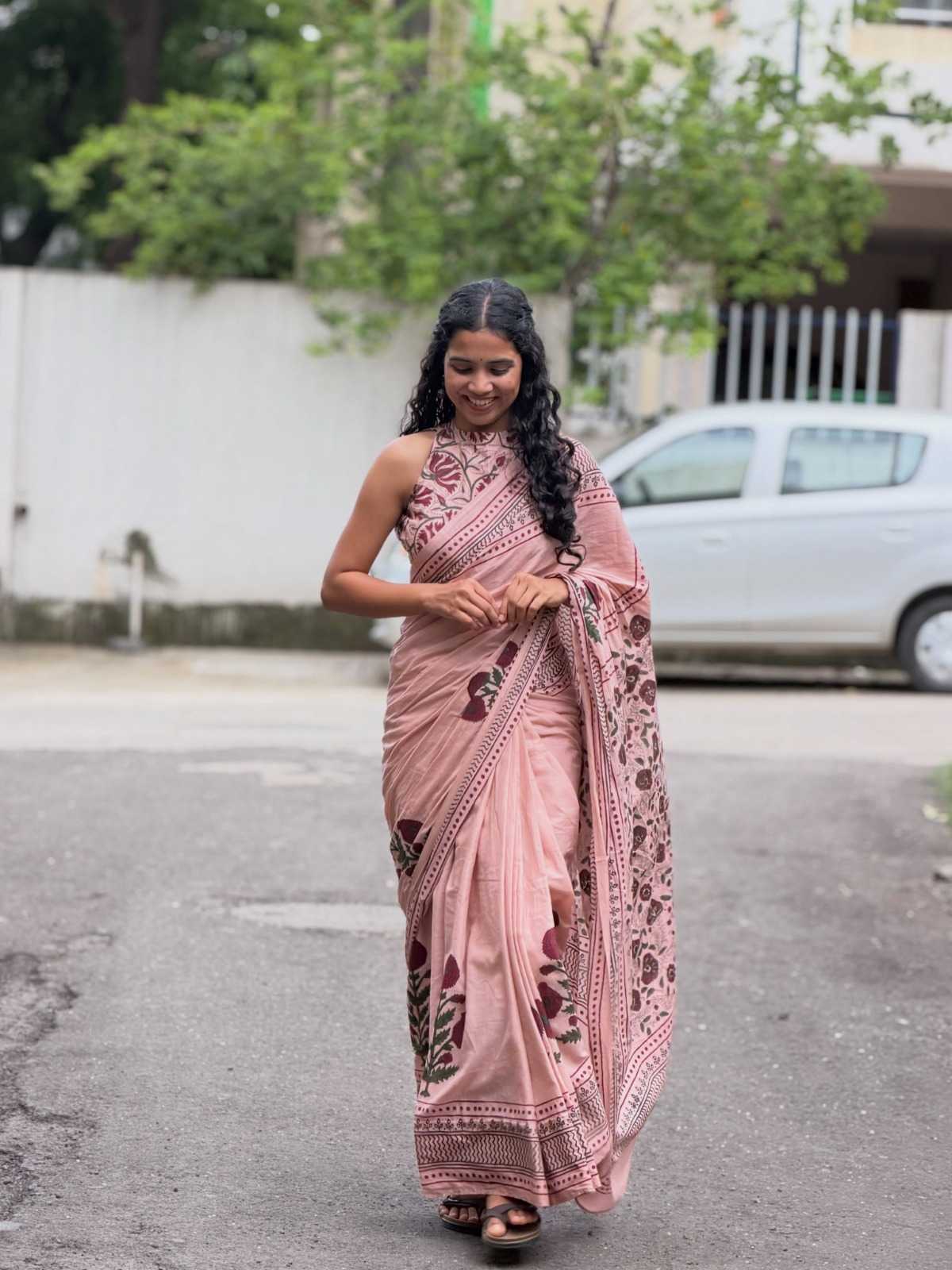 Cotton Printed Saree 179
