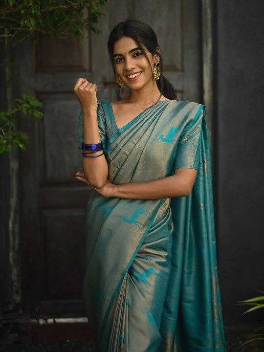 Lichi Silk Designer Saree
