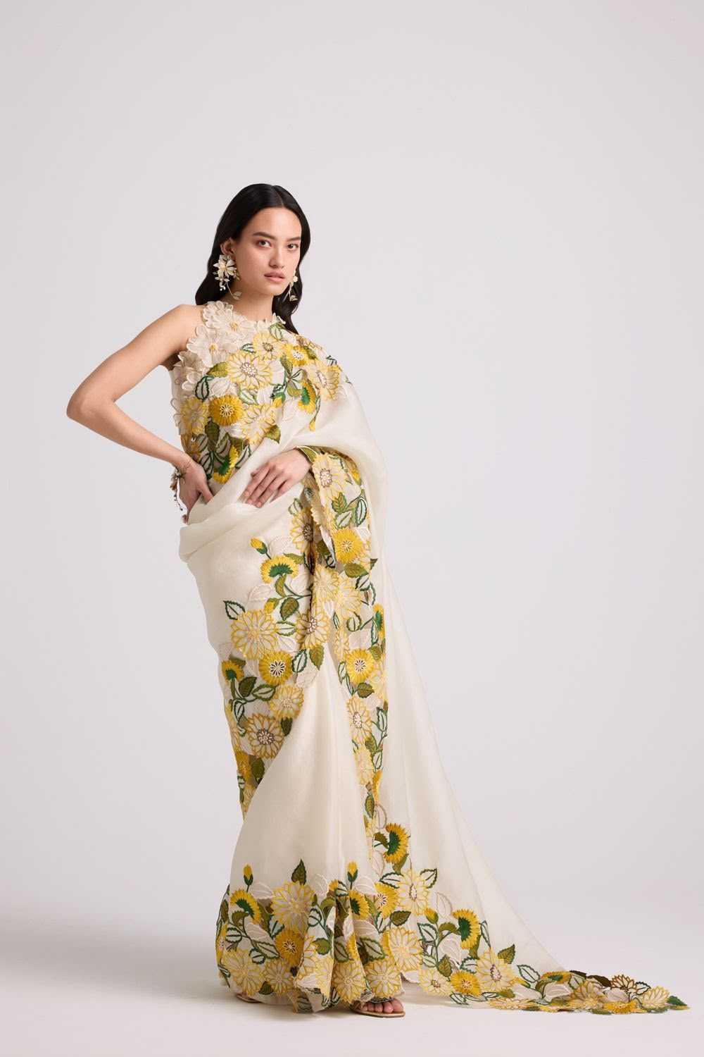 Organza Saree