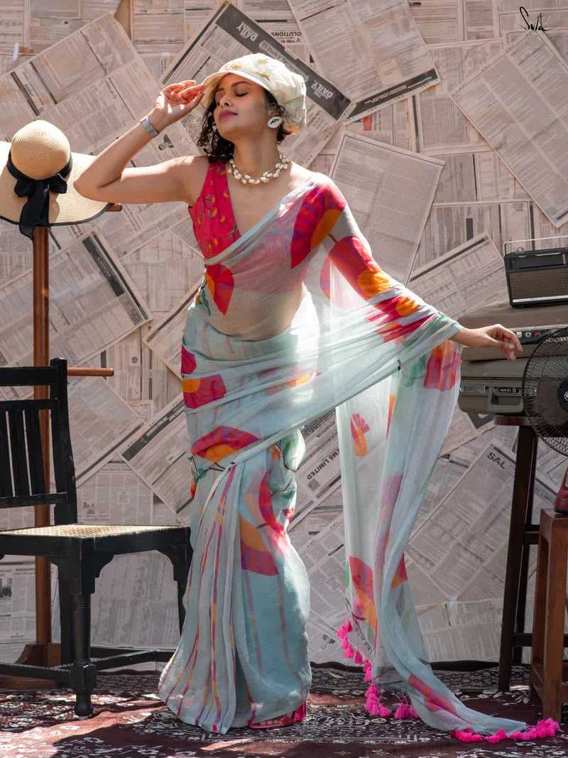 Cotton Printed Saree 356