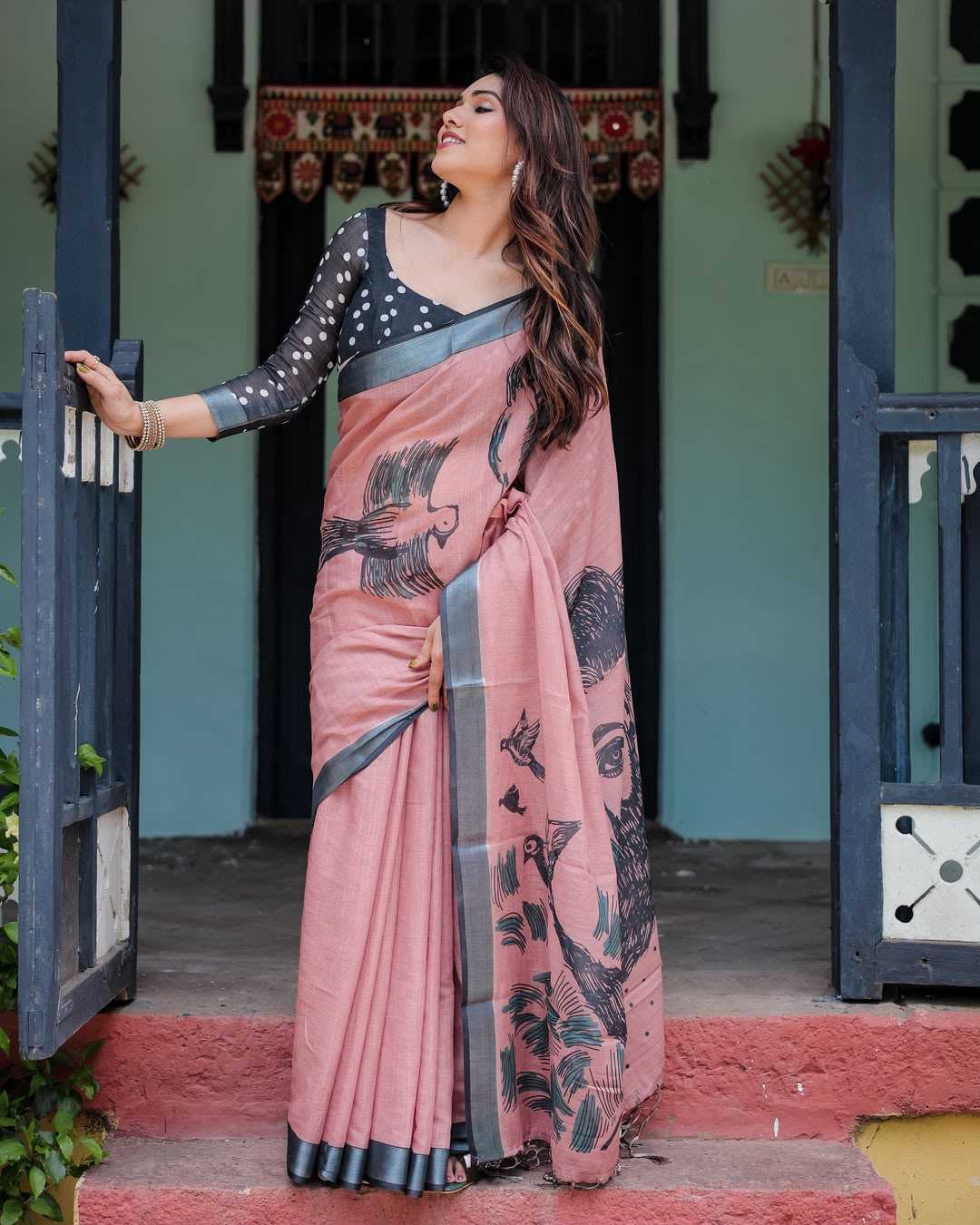 Cotton Printed Saree 364