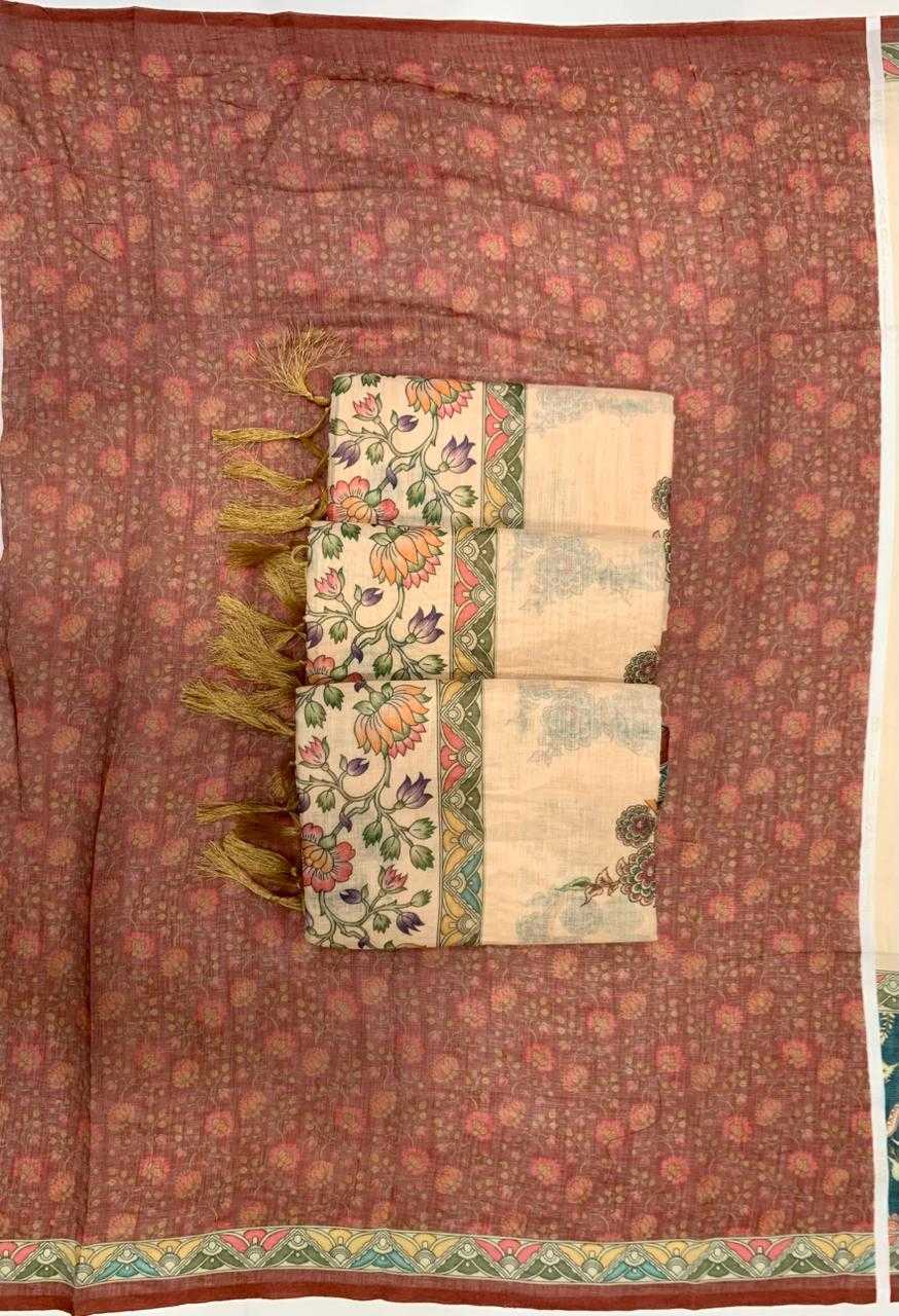 Cotton Printed Saree 393