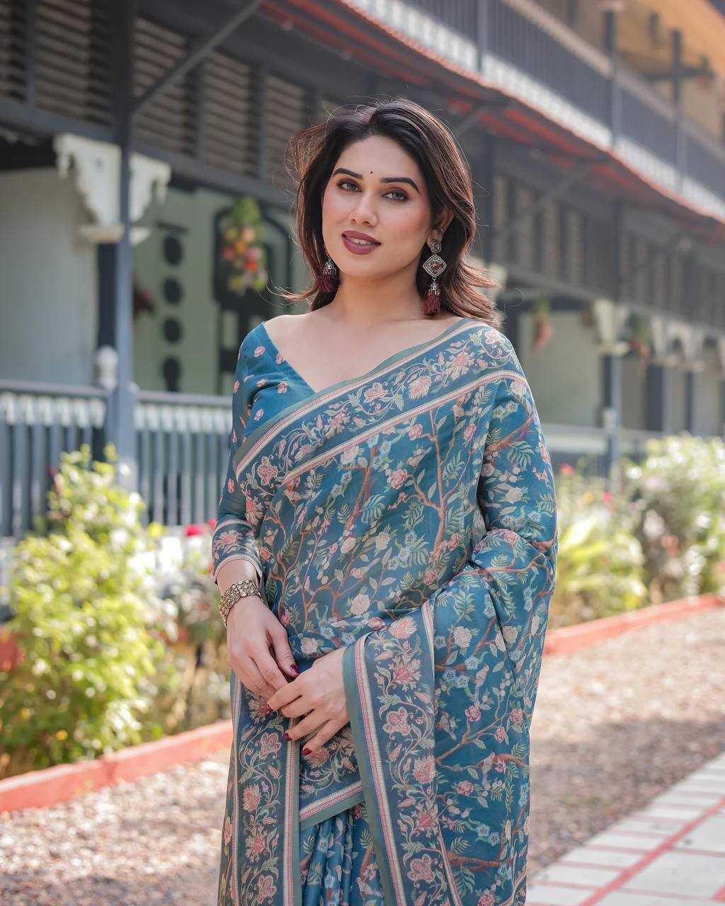 Cotton Printed Saree