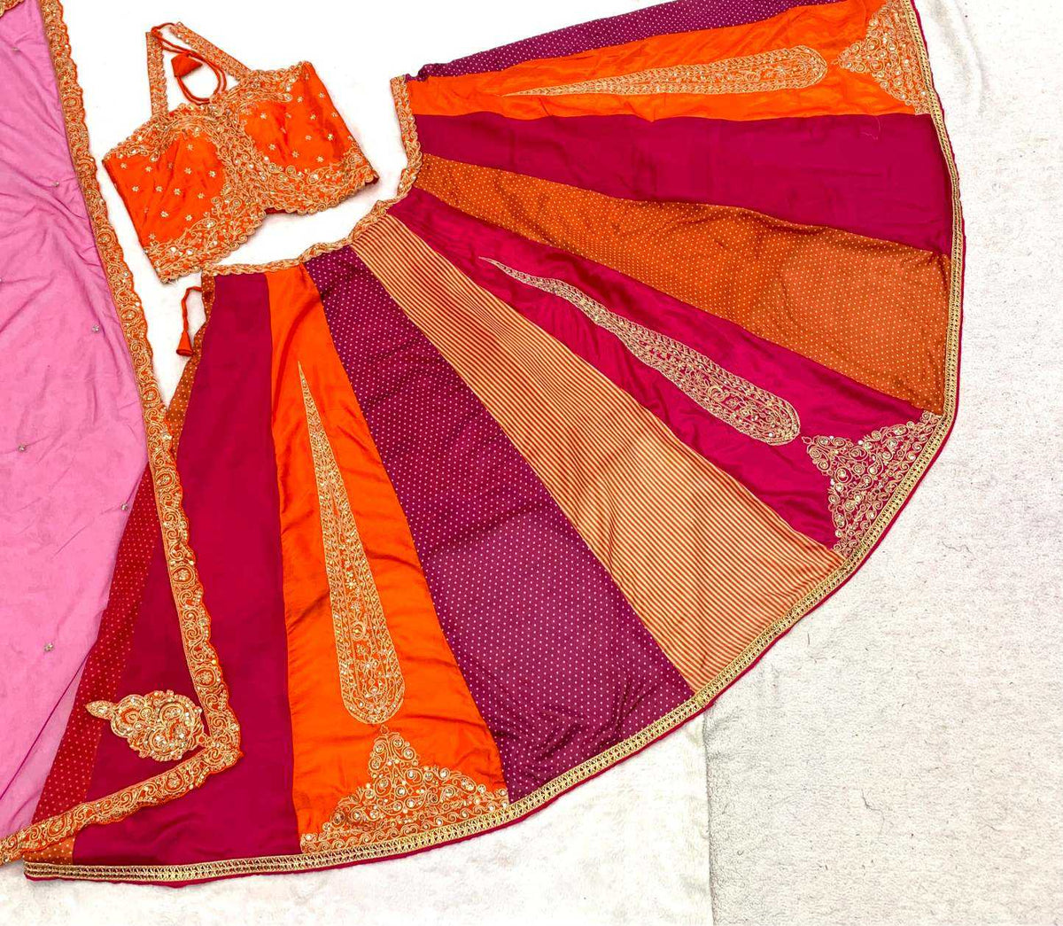 Chinon Silk Lehenga 85