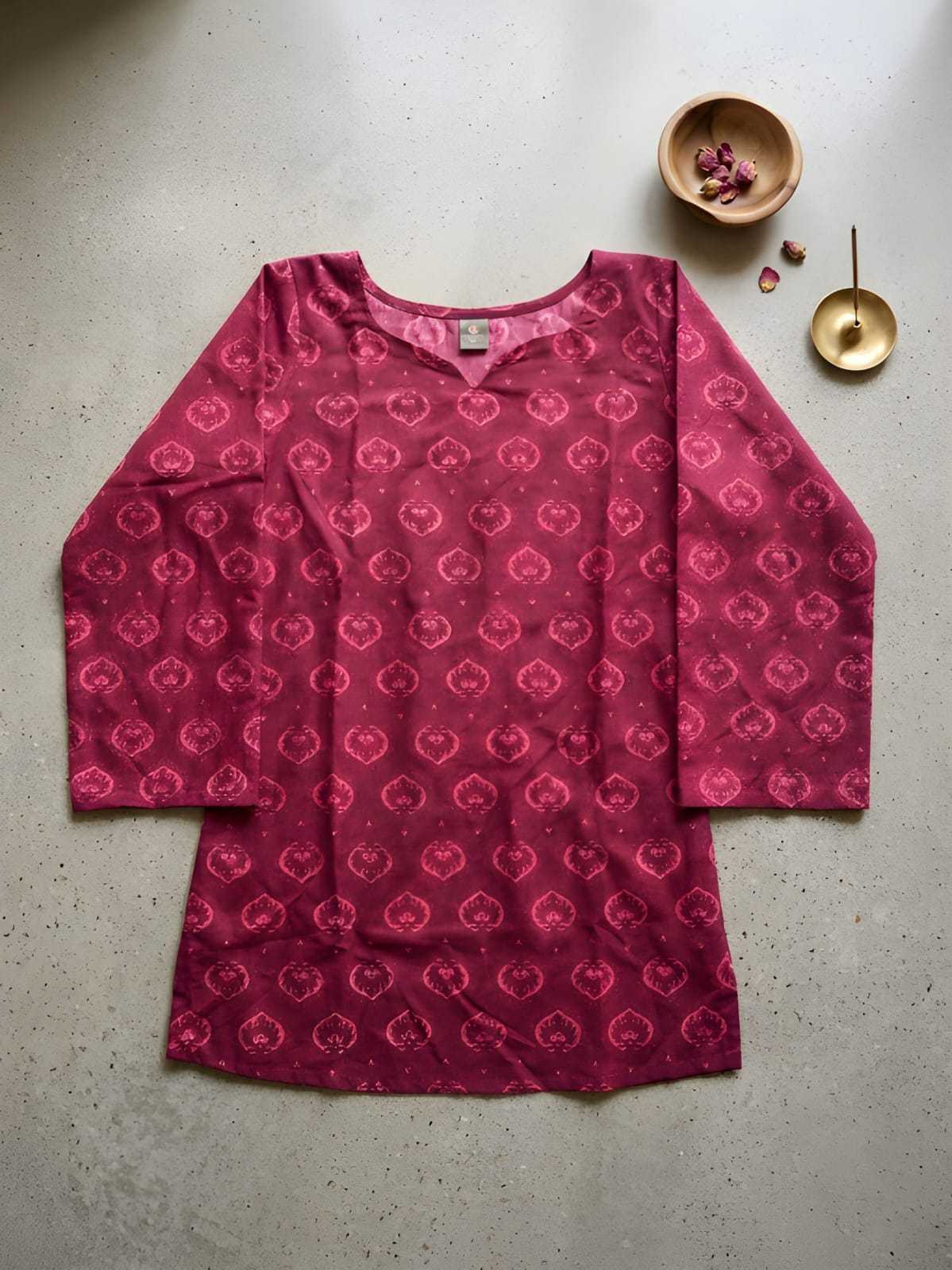 Rayon Short Kurti