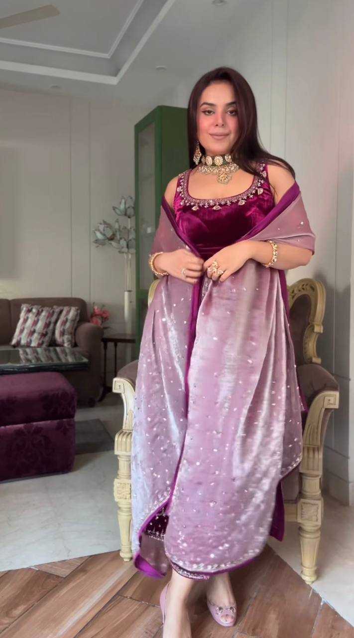 Viscose Embroidery Suit