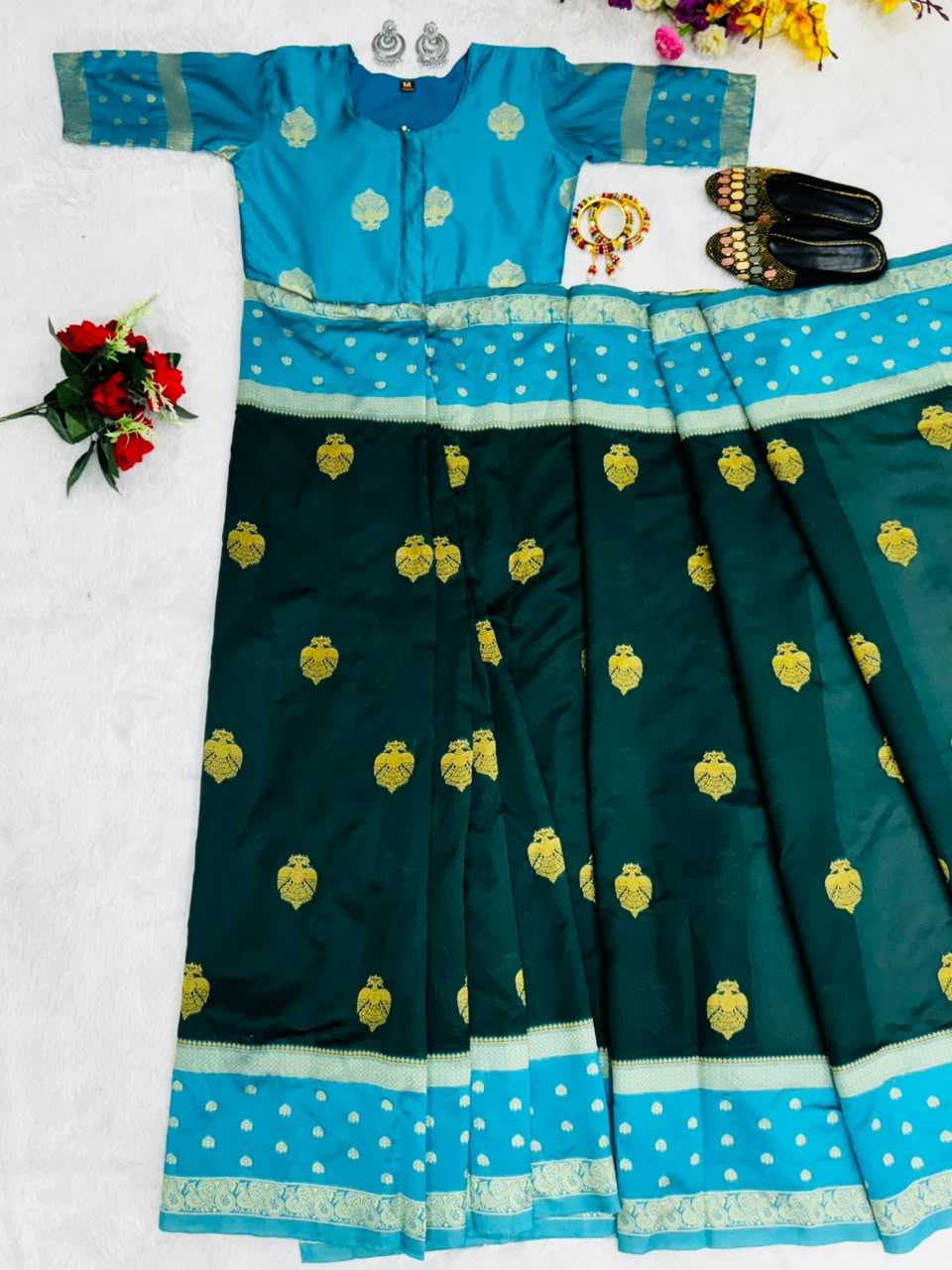 Mysore Silk Party Gown