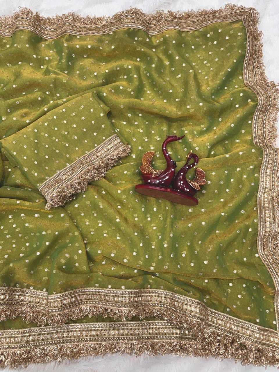 Silk Traditional Saree in Lavender